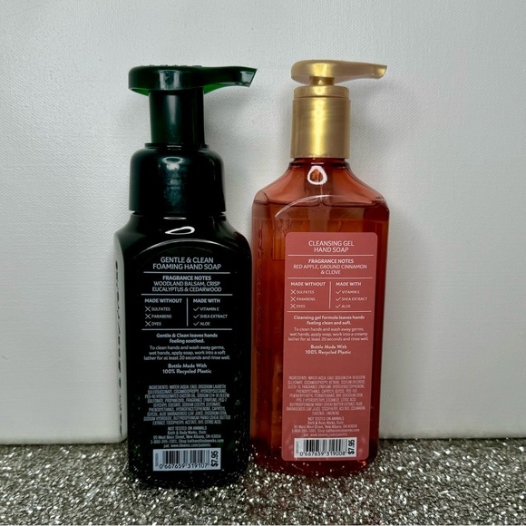 Bath and Body Works Christmas Hand Soap Fresh Balsam & Tis the Season NWT - Picture 3 of 5